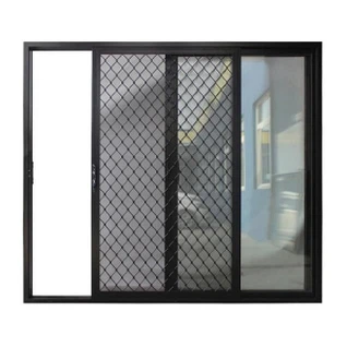 Черни алуминиеви плъзгащи се врати