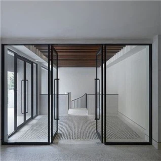 Офис стъклена врата